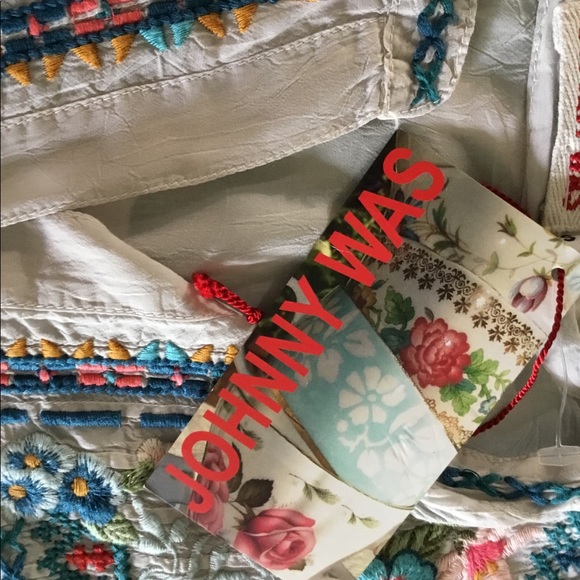 Johnny Was Midsommar Scandinav Tunic Size S NWT - Picture 5 of 5